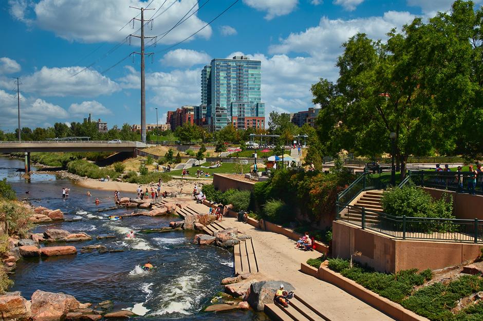 8. Whitewater kayak in Denver, Colorado